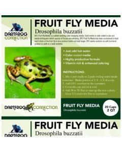 DFC Fruit Fly Media Buzzatii 2 qt
